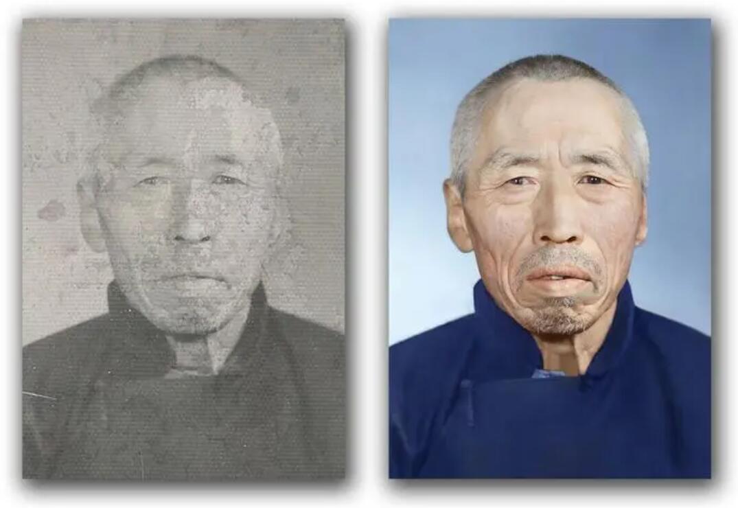 抱由镇破损照片修复-56